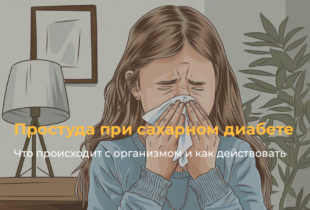 Простуда при сахарном диабете: что происходит с организмом и как действовать