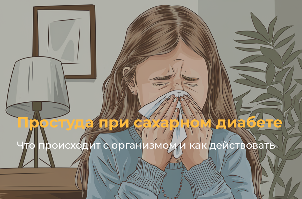 Простуда при сахарном диабете: что происходит с организмом и как действовать