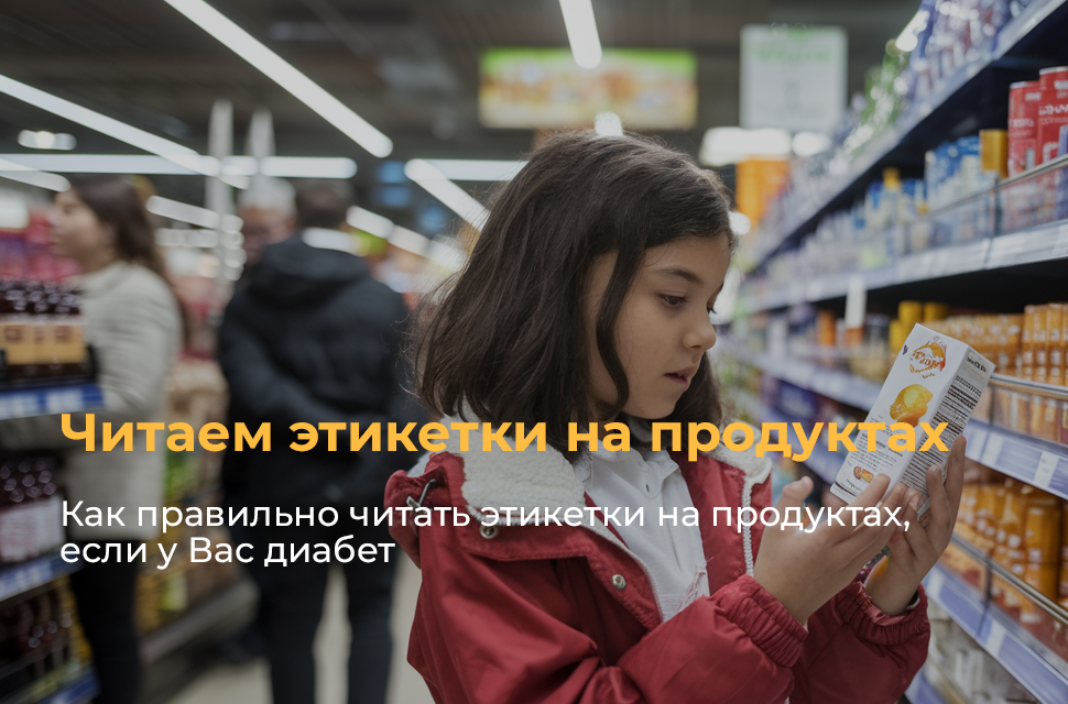 Как правильно читать этикетки на продуктах, если у Вас диабет